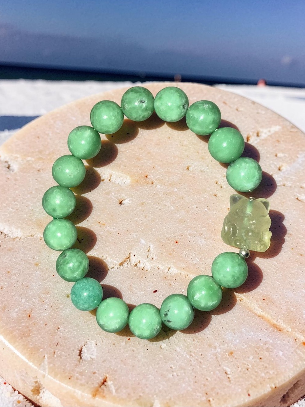 💚 10mm Jadeite Bracelet